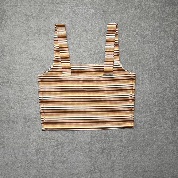 American Eagle Striped Tank Top - Picture 2 of 3